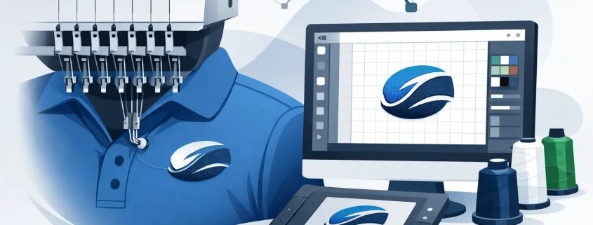 Left Chest Logo Digitizing Service That Works