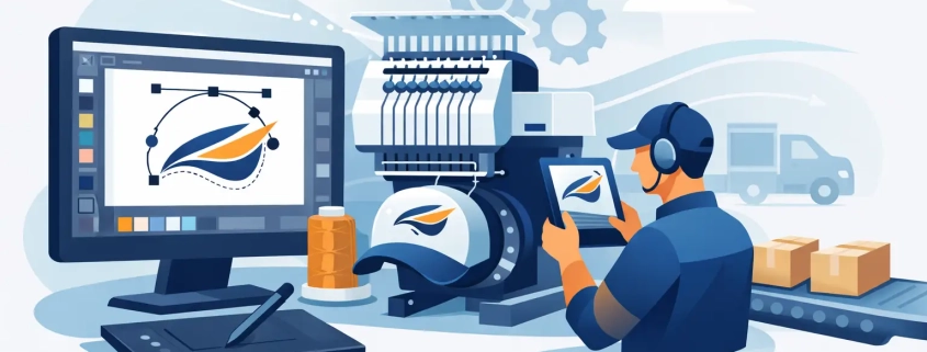 Logo Digitizing Services That Keep Production Moving
