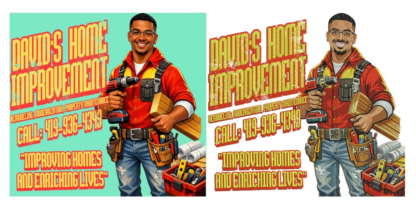 David's Home Improvement: full-colour digitizing