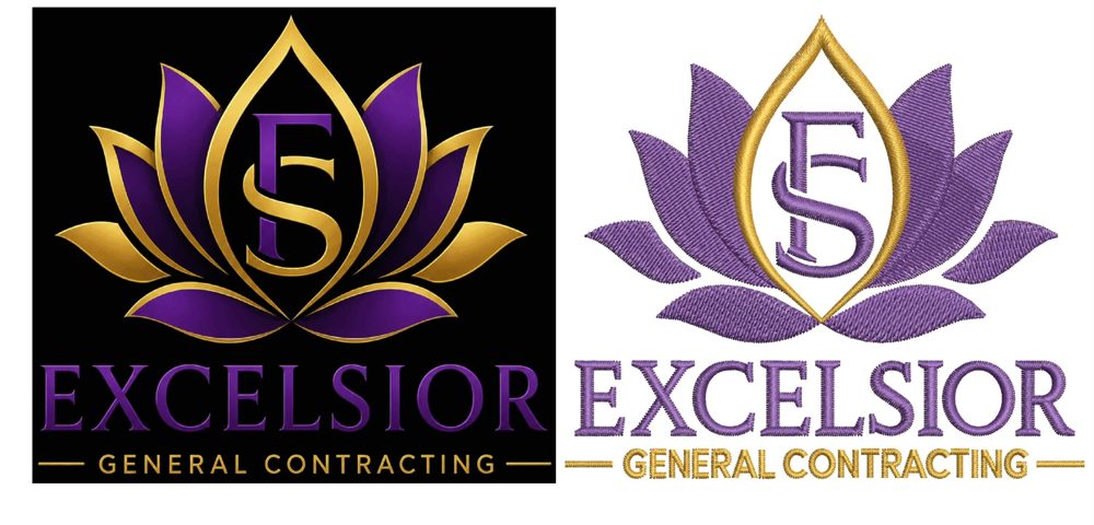 Excelsior General Contracting: logo digitizing